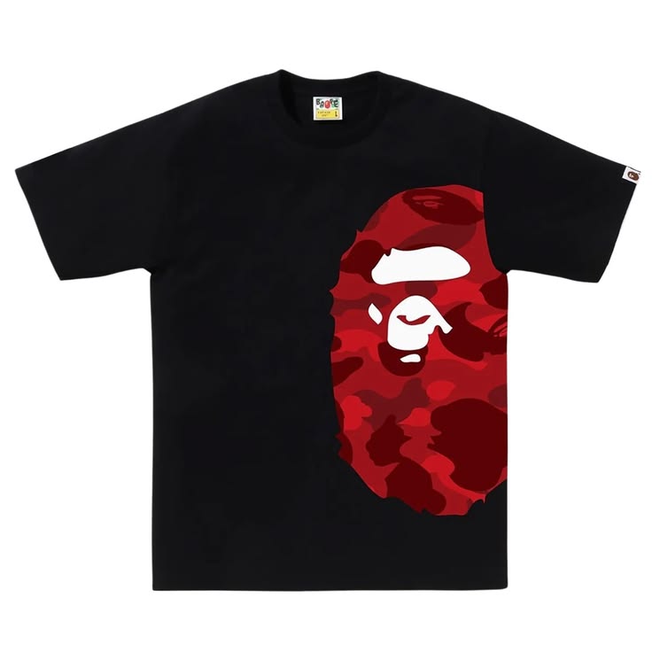 Bape T-Shirt (Red 'N Black)