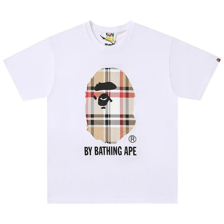 Burberry X Bape T-Shirt (White)