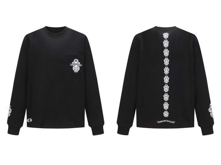 Chrome Heart Long Sleave (Black 'N White)